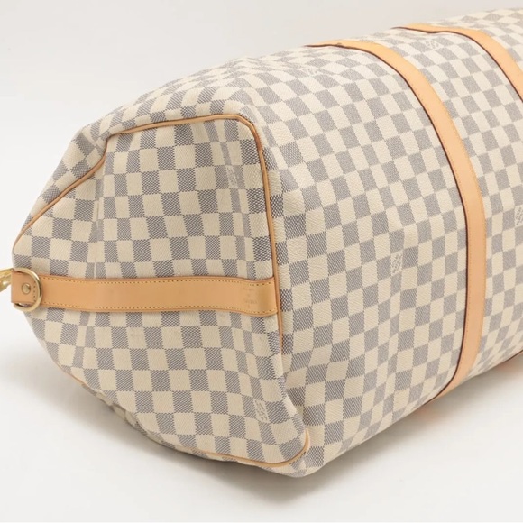 Louis Vuitton Damier Azur Keepall Bandouliere 55 - N41429 - Picture 4 of 12